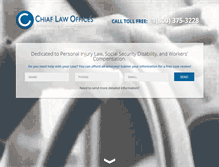 Tablet Screenshot of okcinjurylaw.com